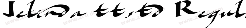 Jelinda ttstd Regula字体转换